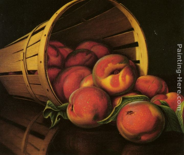 Levi Wells Prentice Basket of Peaches